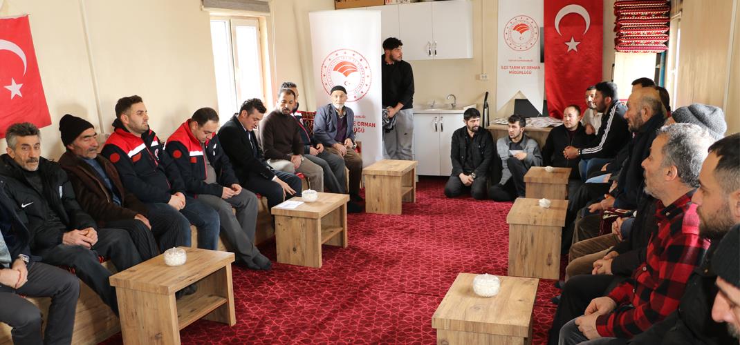 “Sağlıklı Anne Sağlıklı Buzağı” projesi eğitimi Tortum ilçesi Yumaklı Mahallesinde gerçekleştirildi.