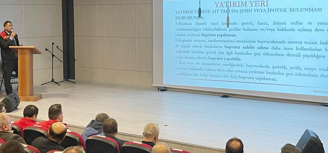 KKYP bilgilendirme toplantılarımızla, üreticilerimize teknik destek sunmaya devam ediyoruz.